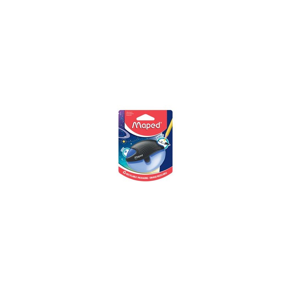 Maped Taille-crayons Galactic, en plastique, couleurs