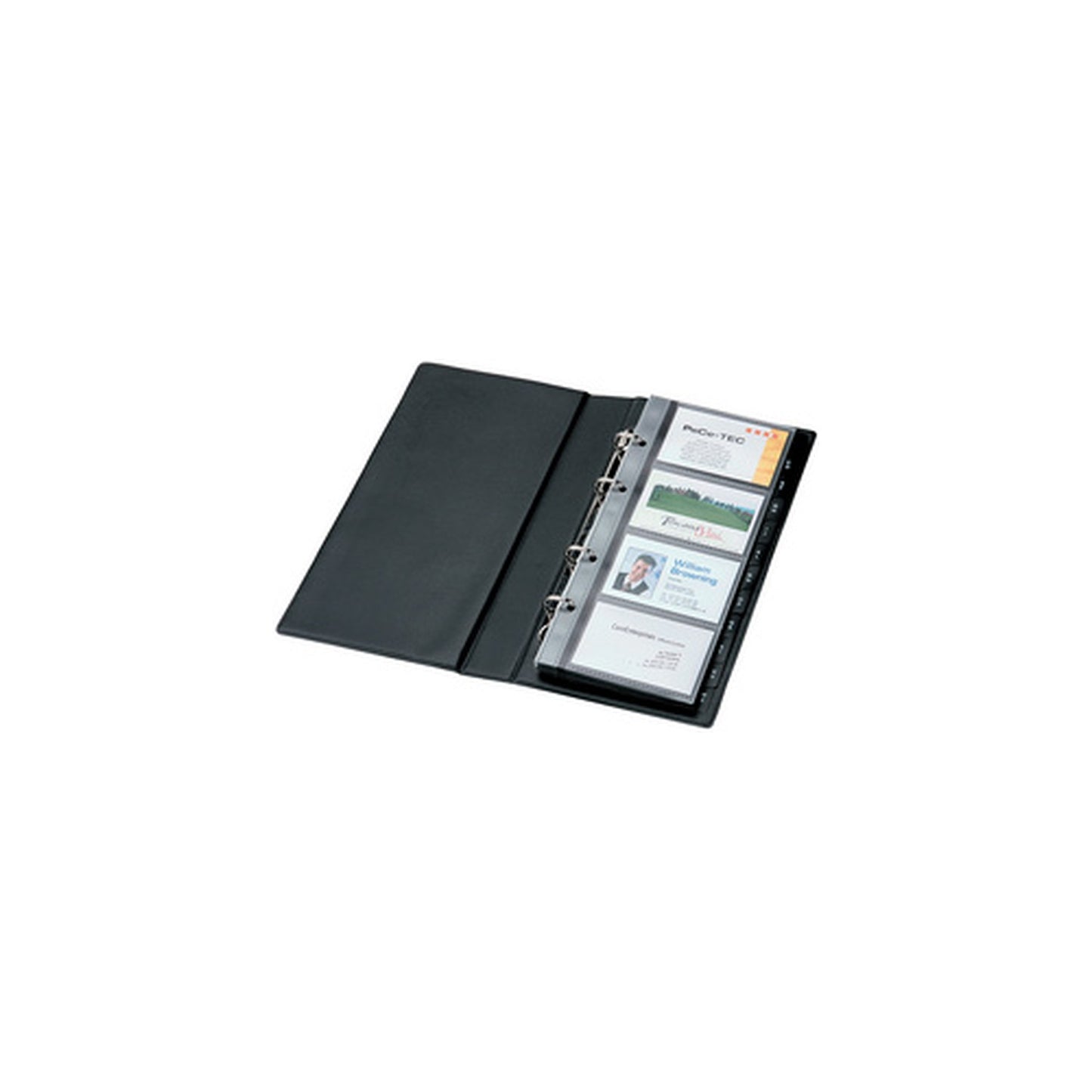 sigel pochettes pour classeur à anneaux pour cartes visites