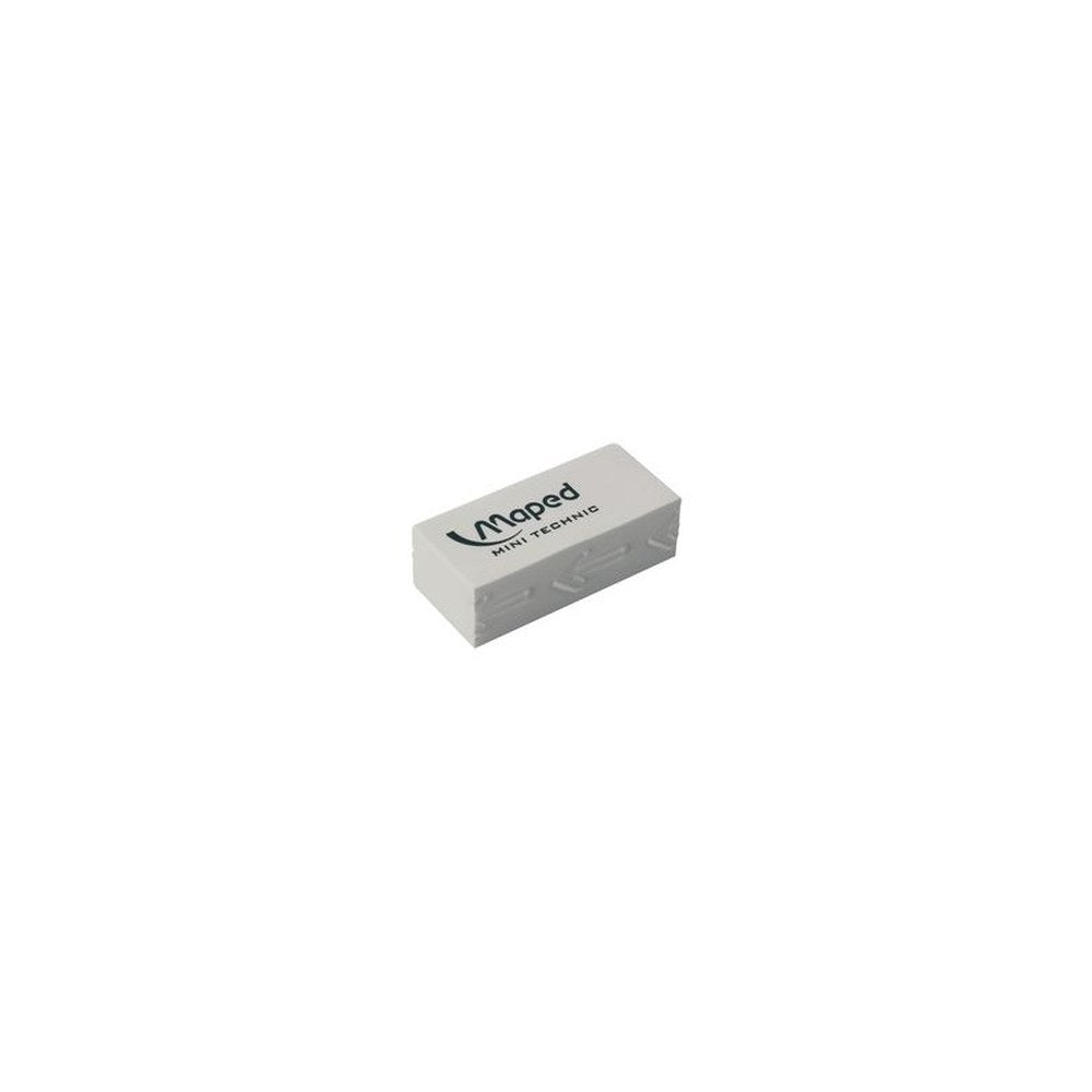 Maped Gomme en plastique Mini Technic 300, blanc
