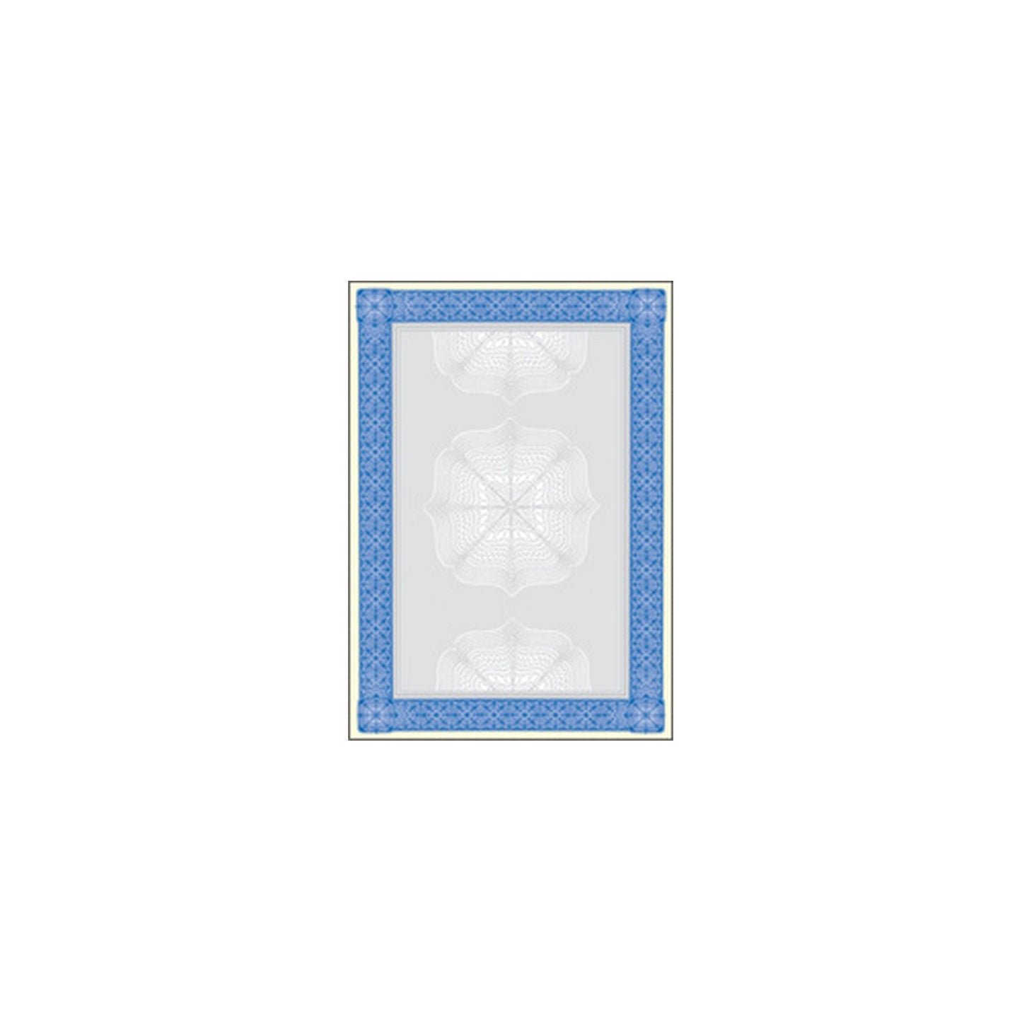 sigel Papier à motif, A4, 185 g, bleu