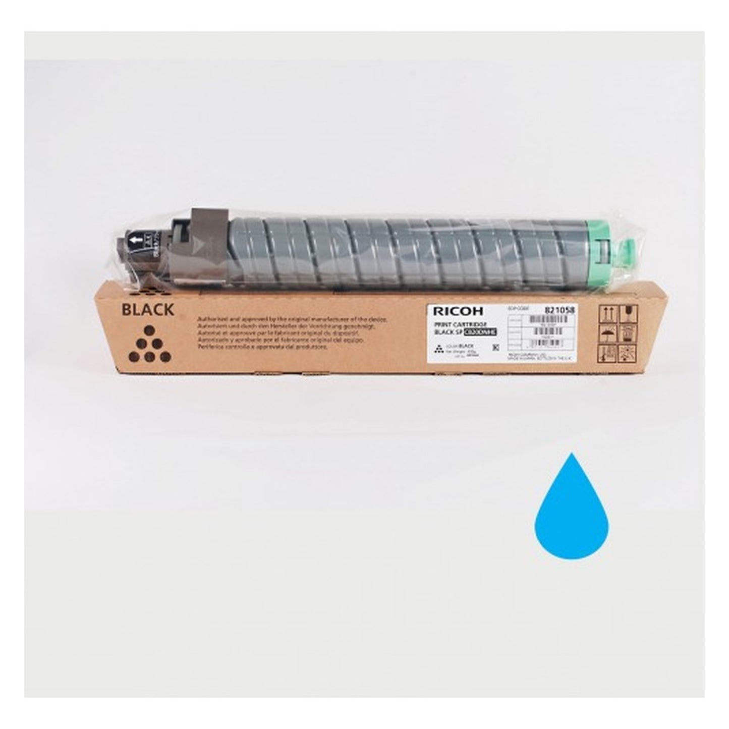 Toner d'origine Ricoh 820119 / TYPE SP C 820 - cyan