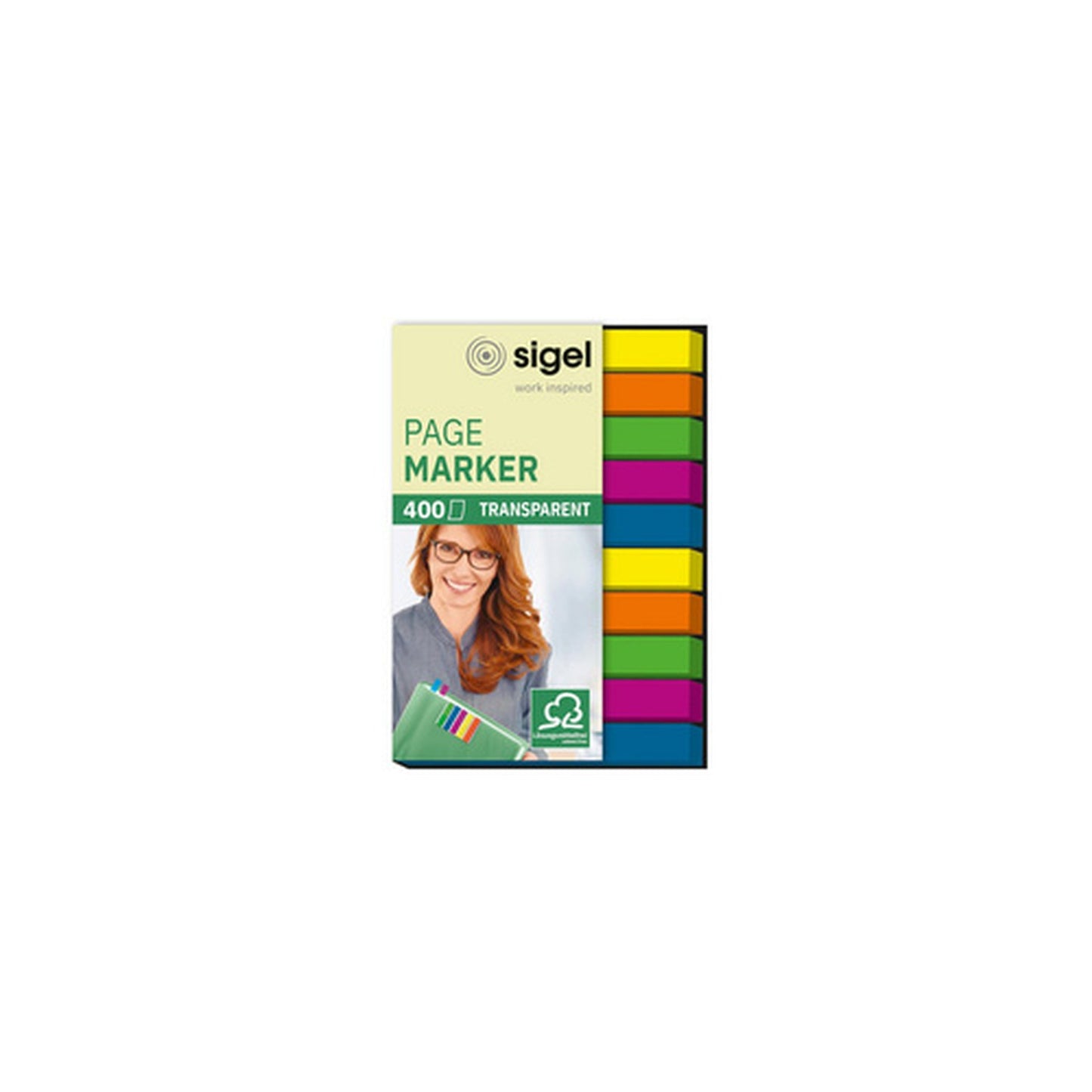 sigel Marque-page repositionnable micro, 50 x 6 mm
