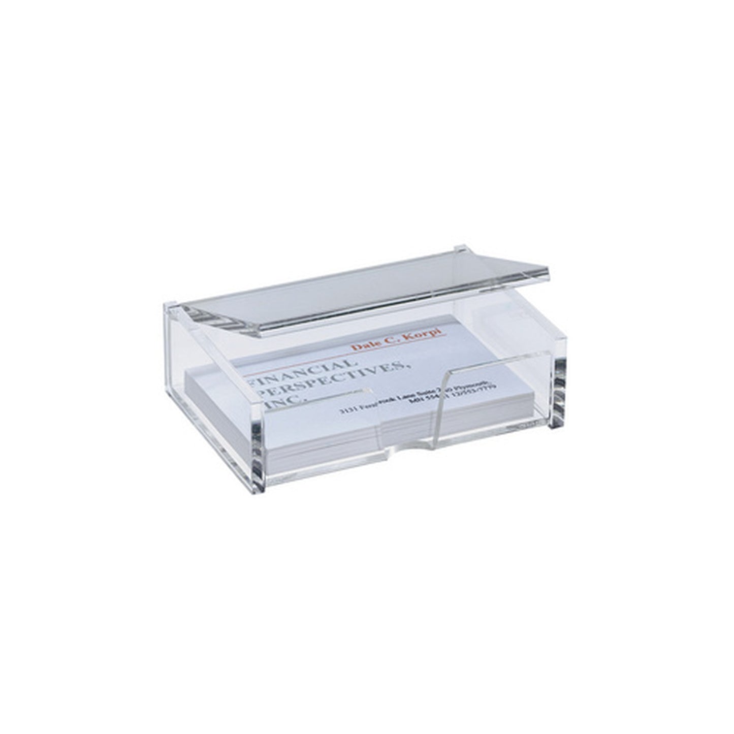 sigel Boîte pour cartes de visite, pour cartes jusqu'à