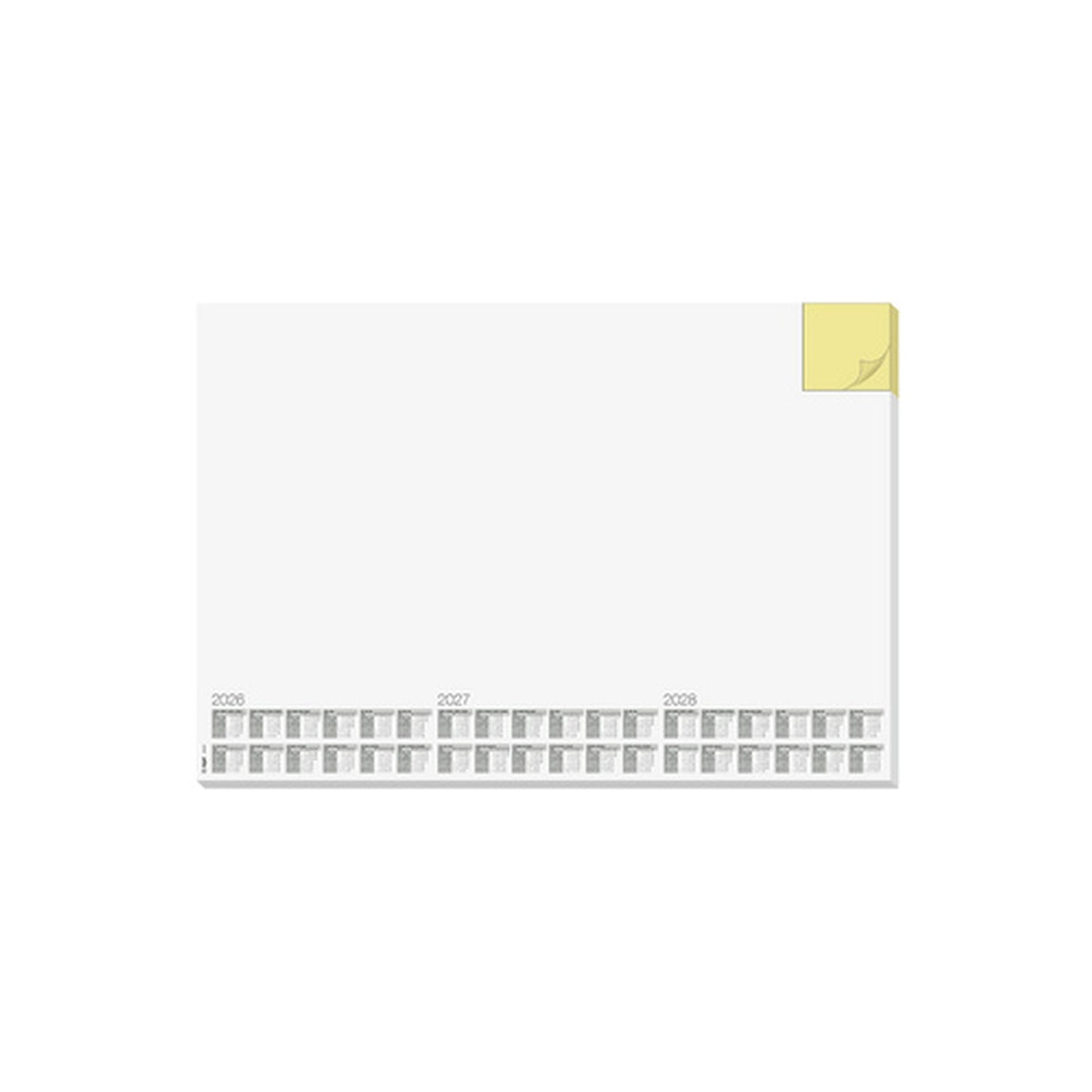 sigel Sous-main bloc papier "Memo", 595 x 410 mm