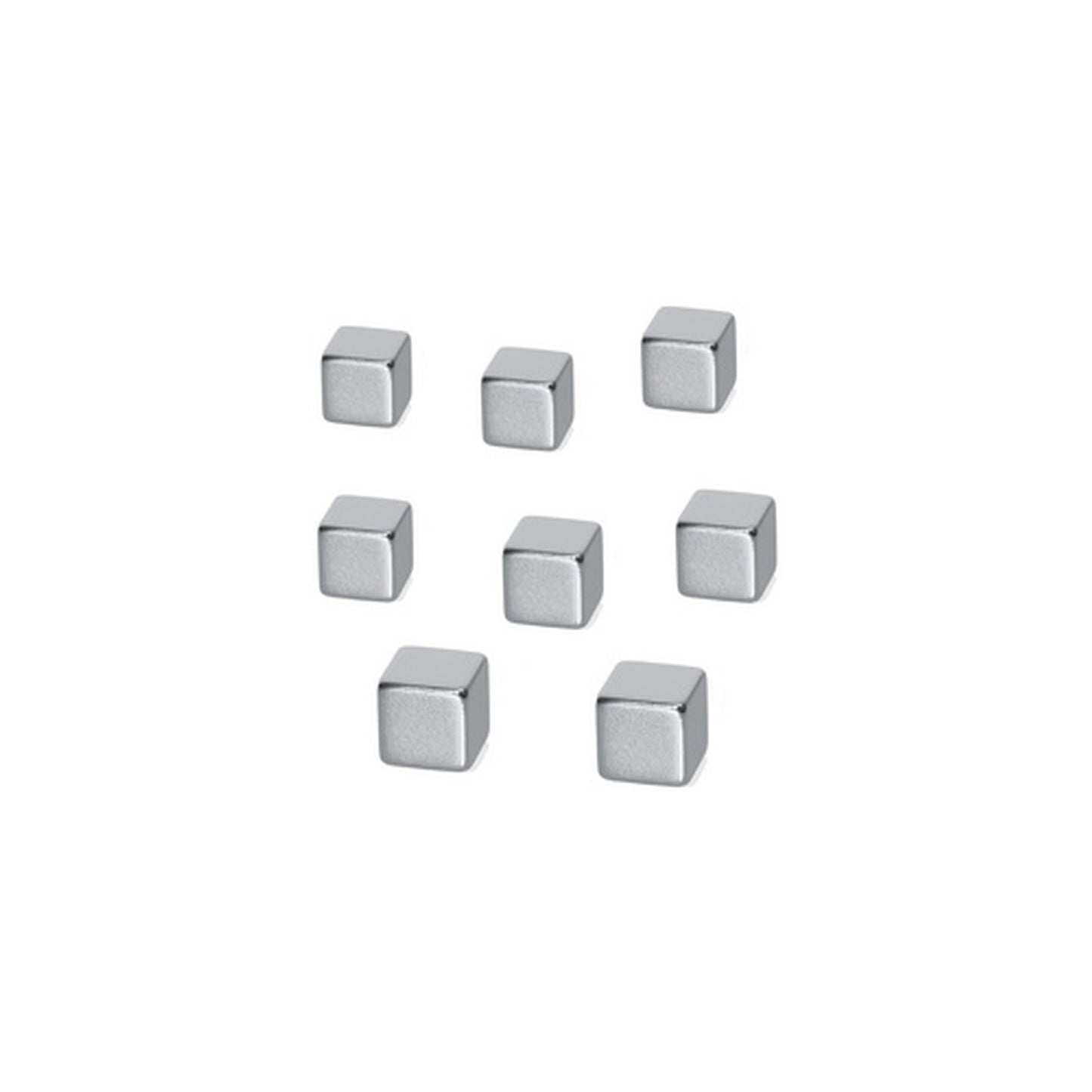 sigel Aimant en néodyme, dimensions: 10x10x10 mm, nickelé