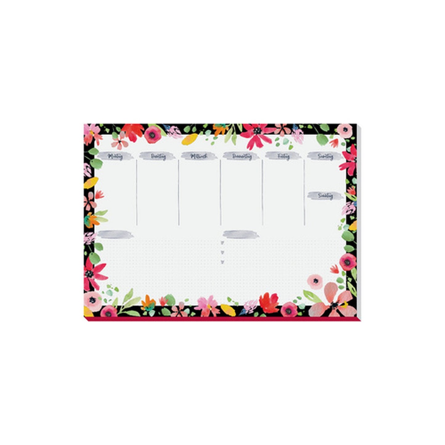 sigel Papier-Schreibunterlage Jolie "Flower Love", A3