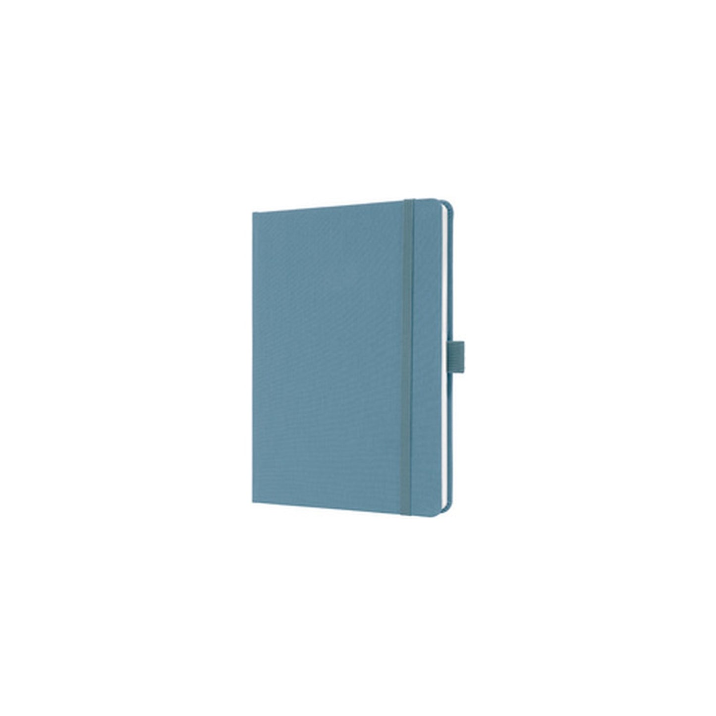 sigel Carnet de notes Jolie Feel, tissu, A5, ligné, bleu