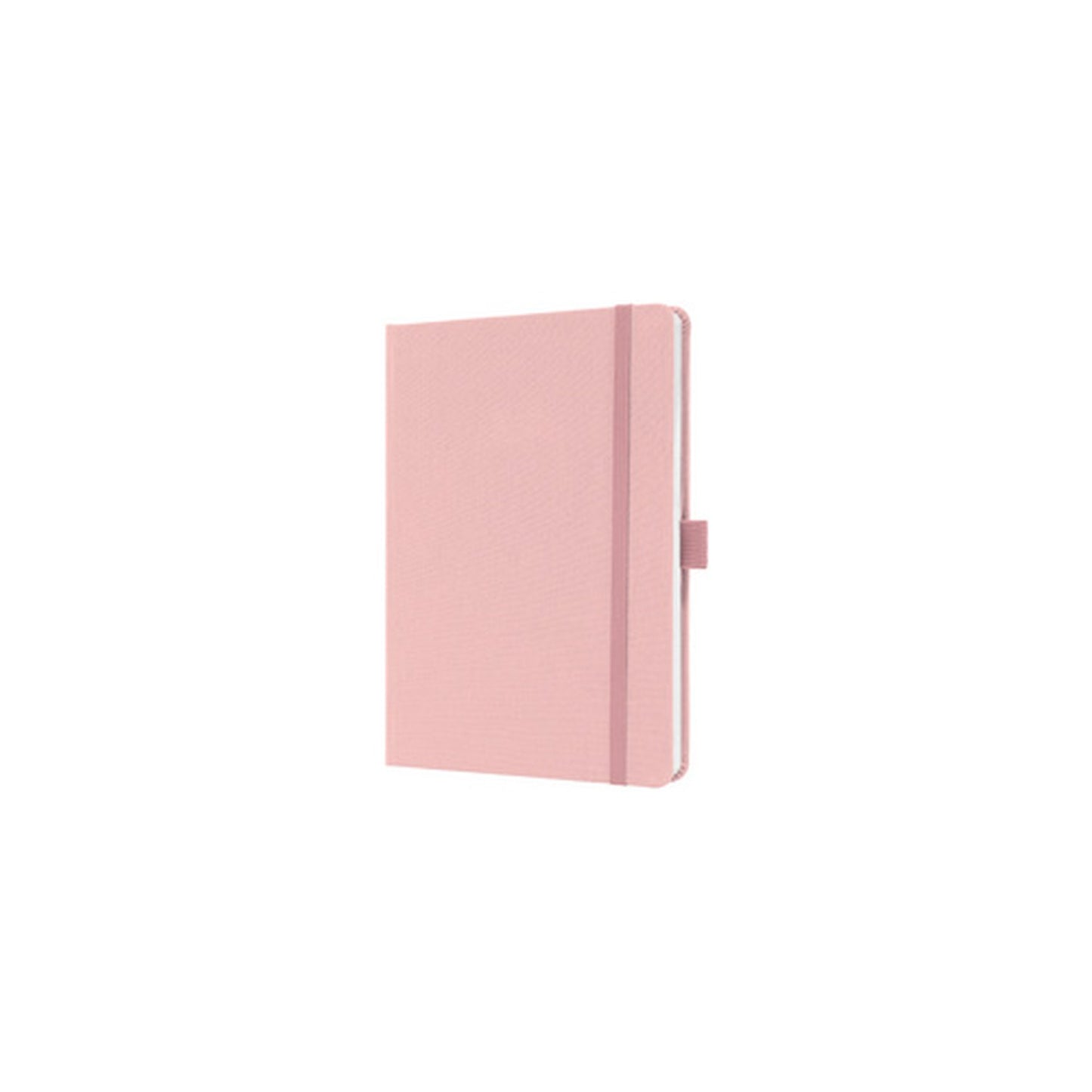 sigel Carnet de notes Jolie Feel, tissu, A5, ligné, rose