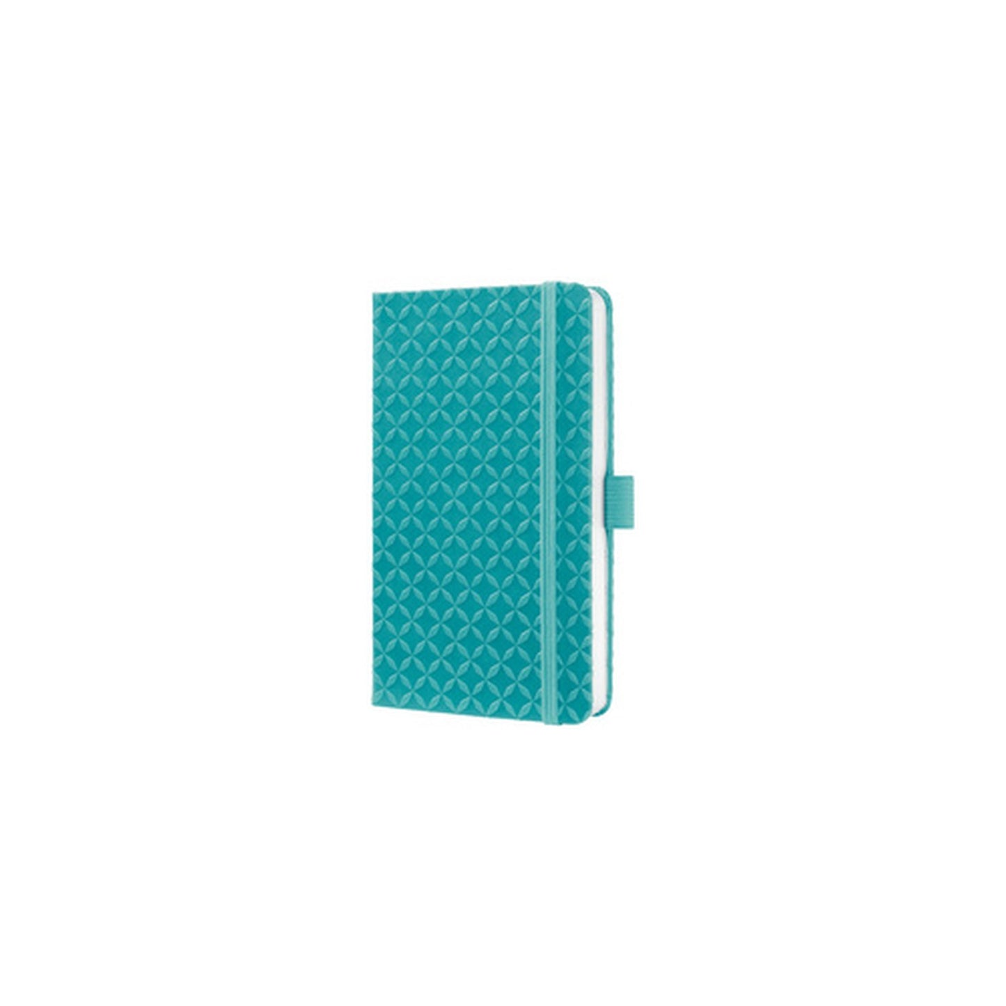 sigel Carnet de notes Jolie Flair, similicuir, A6, turquoise