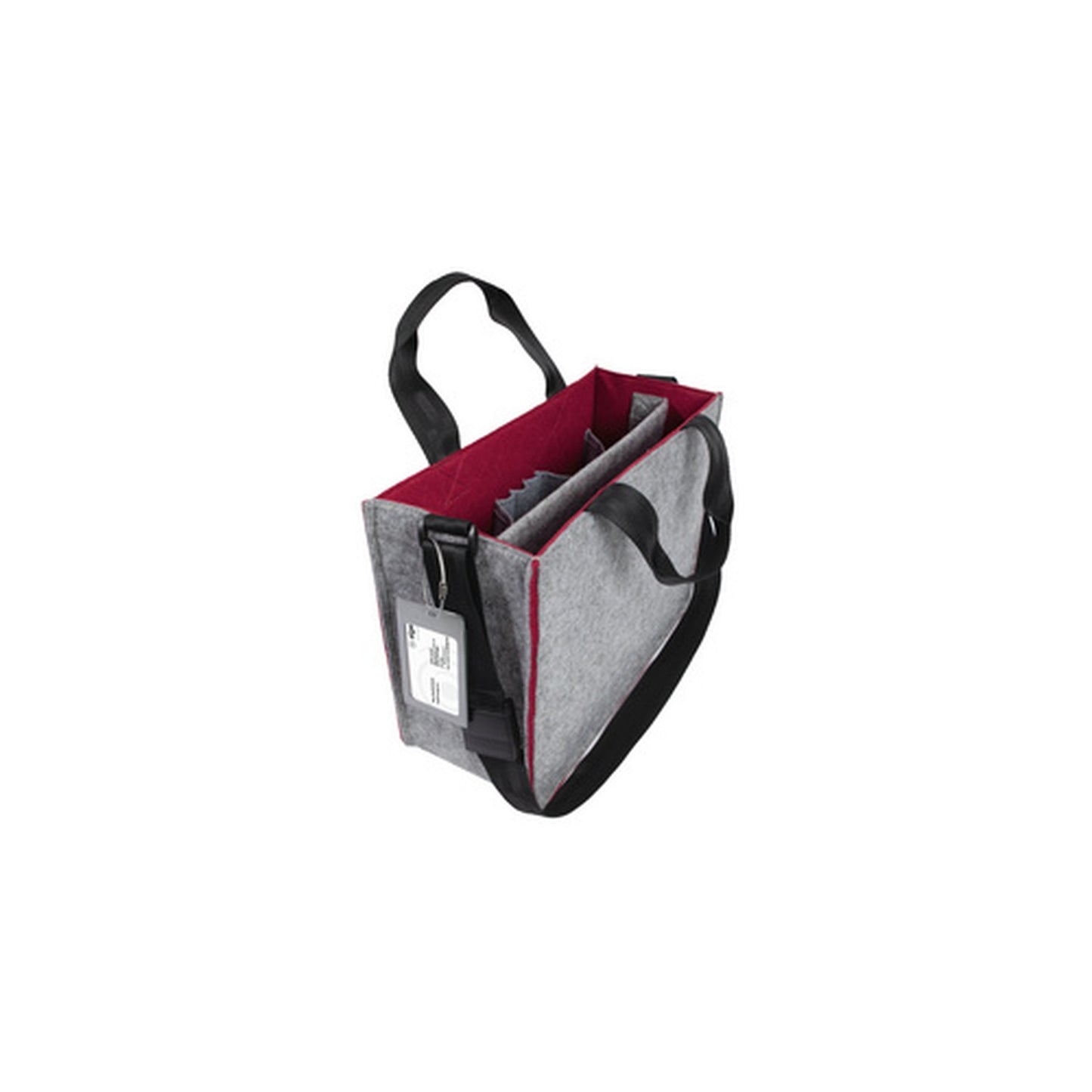 sigel Sacoche en feutre Desk Sharing Bag Bicolor M, gris