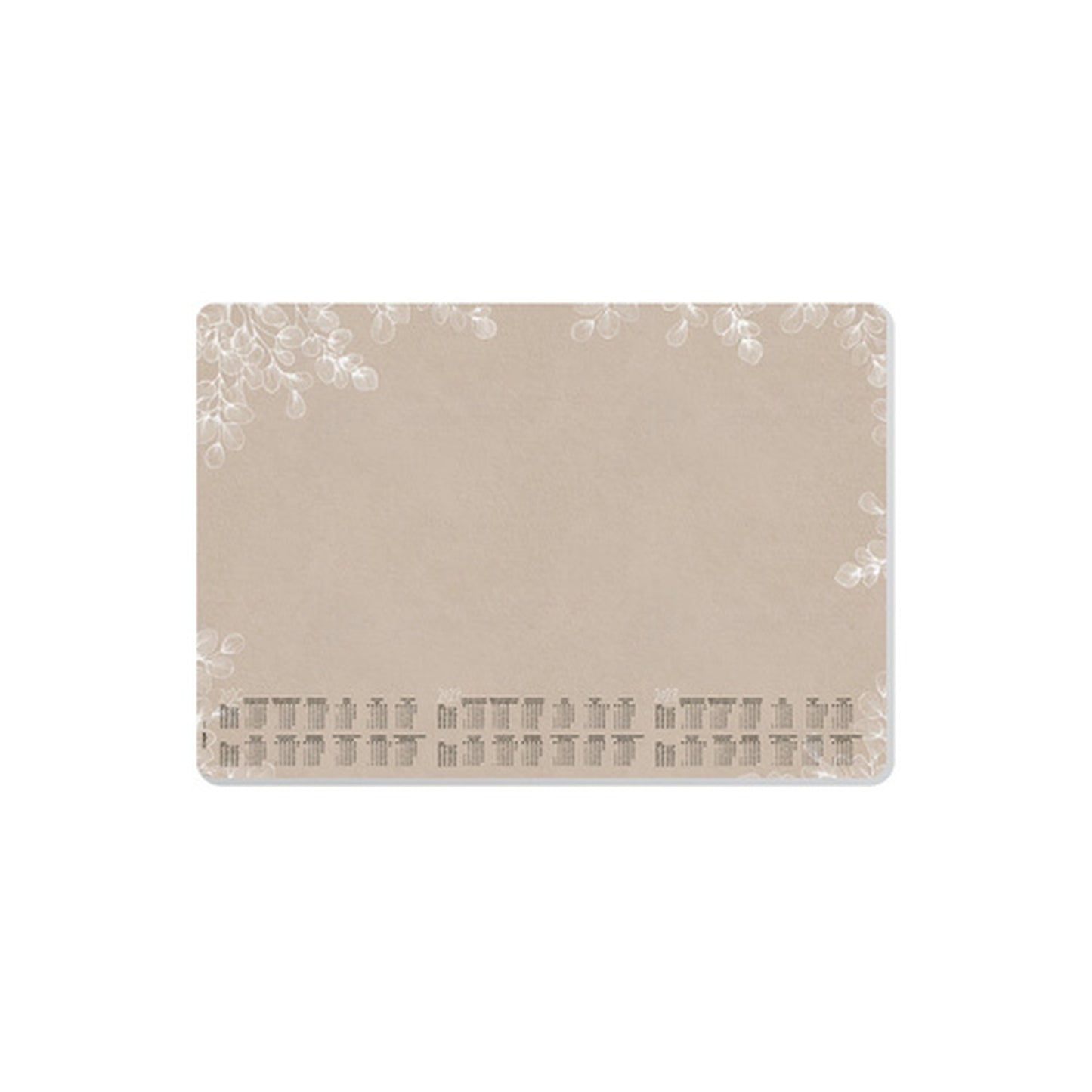 sigel Sous-main bloc papier "Natural Eucalyptus", 595x410 mm