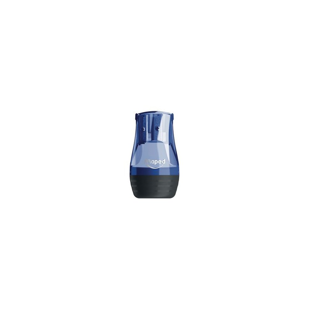 Maped Taille-crayon 2 trous TONIC Metal, bleu/noir