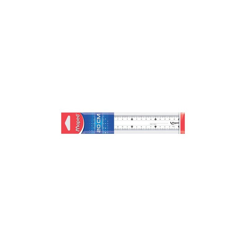 Maped Règle plate Start 146, 200 mm, en plastique