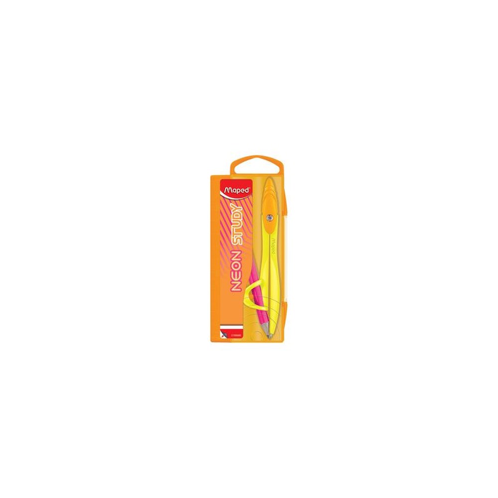 Maped Coffret de compas STUDY NEON, assorti