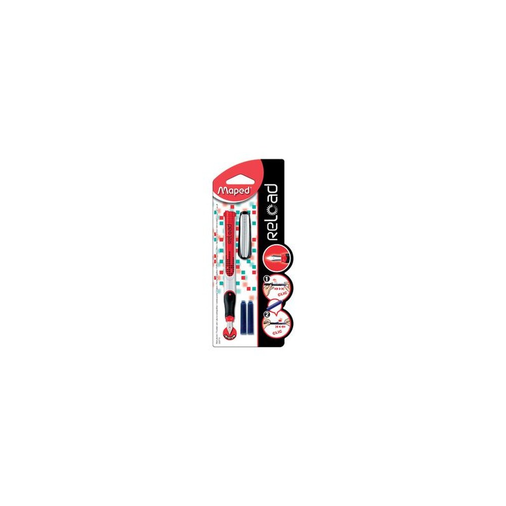 Maped Stylo plume Reload, assorti, taille de plume: M