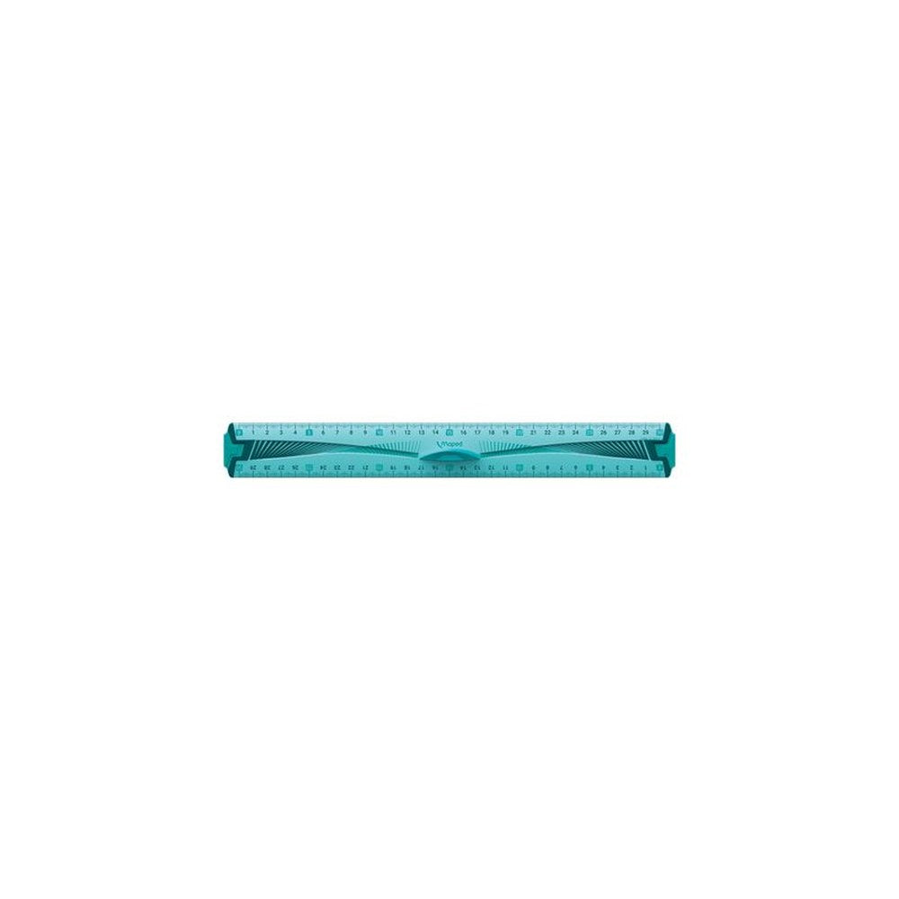 Maped Règle plate Flex, 300 mm, en plastique, avec poignée