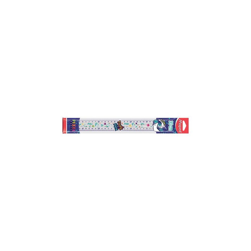 Maped Règle plate Twist'n Flex PIXEL PARTY, 300 mm