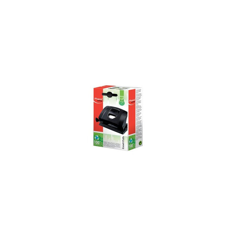Maped Perforateur Essentials Green 20/25, noir