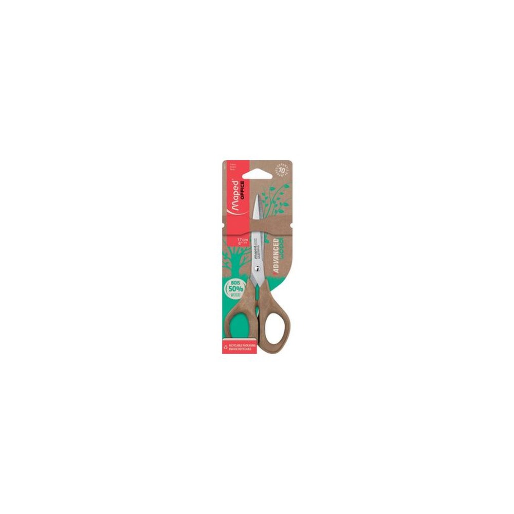 Maped Ciseaux ADVANCED WOOD, longueur: 170 mm, symétriques