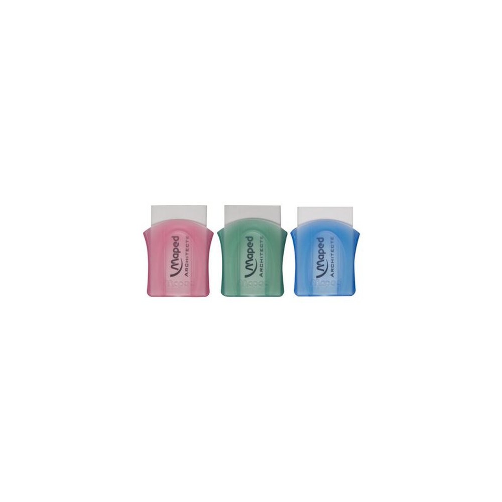 Maped Gomme en plastique Architecte, blanc