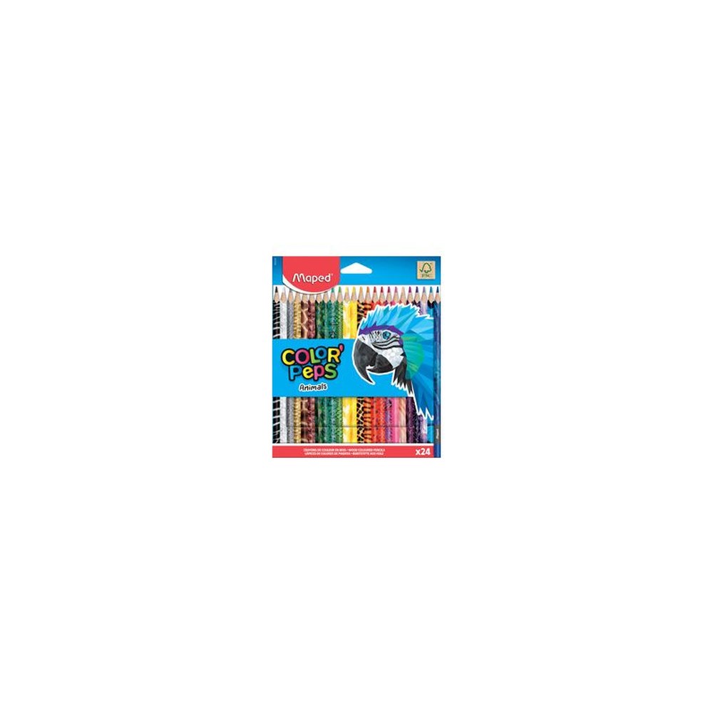 Maped Crayon de couleur triangulaire COLOR'PEPS Animals