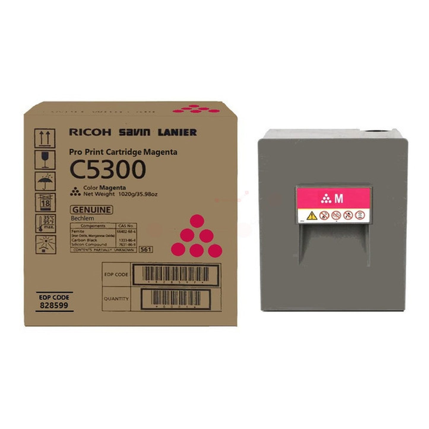 Toner d'origine Ricoh 828599 - magenta
