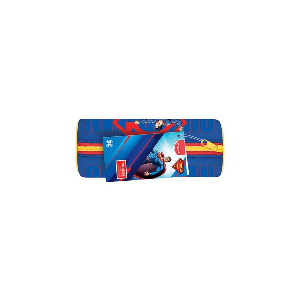 Maped Trousse ronde SUPERMAN, en néoprène