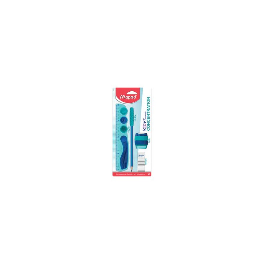 Maped Kit KIDY learn CONCENTRATION, 4 pièces, carte blister