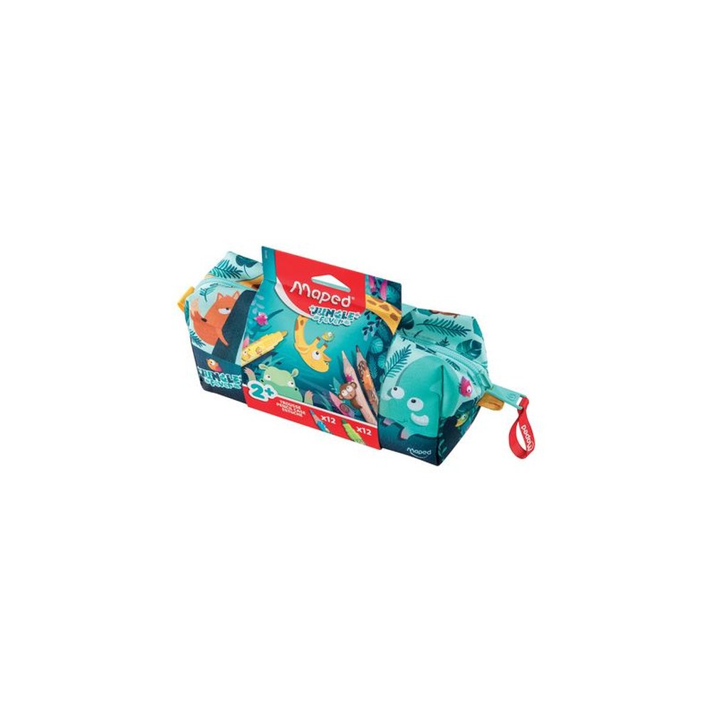 Maped Trousse JUNGLE fever, garni, 24 articles
