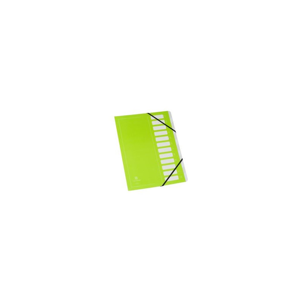 extendos Trieur série 122 "Flashy", 12 compartiments, vert