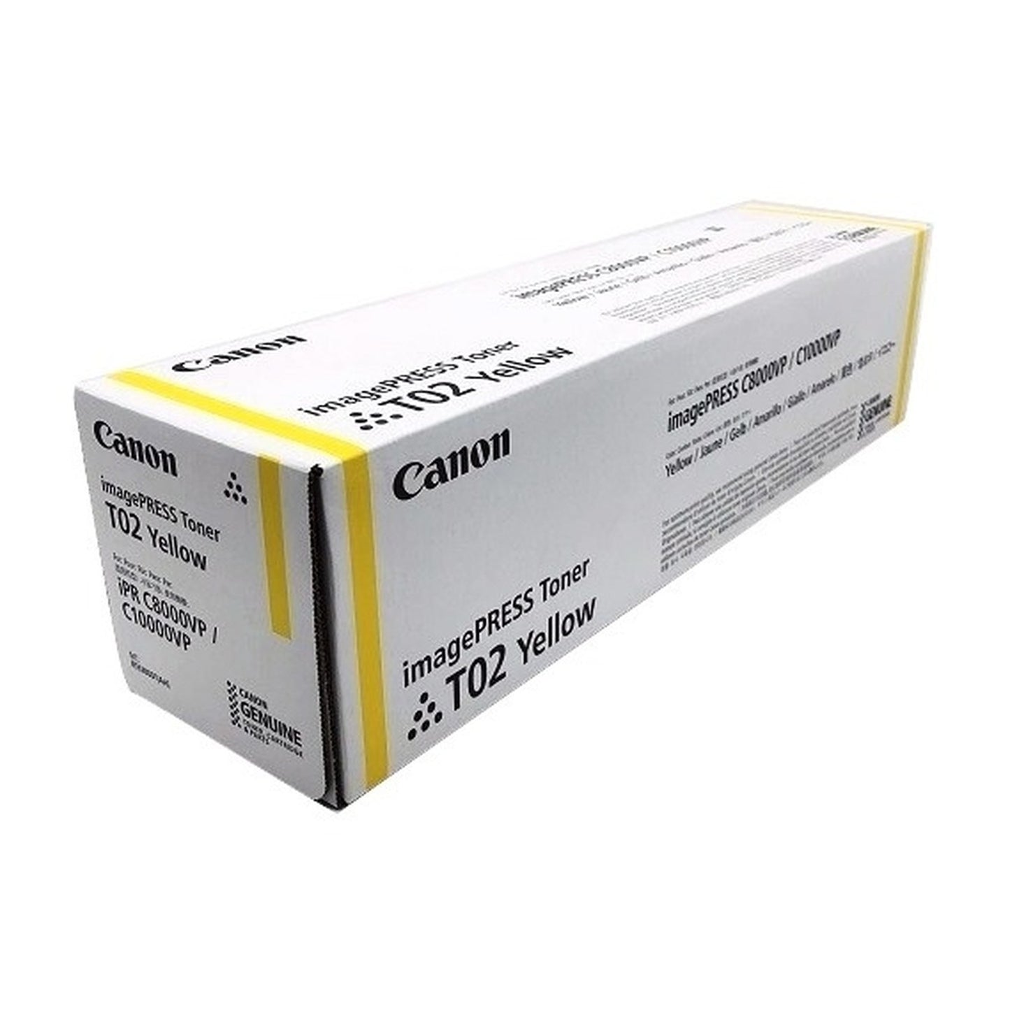 Toner d'origine Canon 8532B001 / T02 - jaune