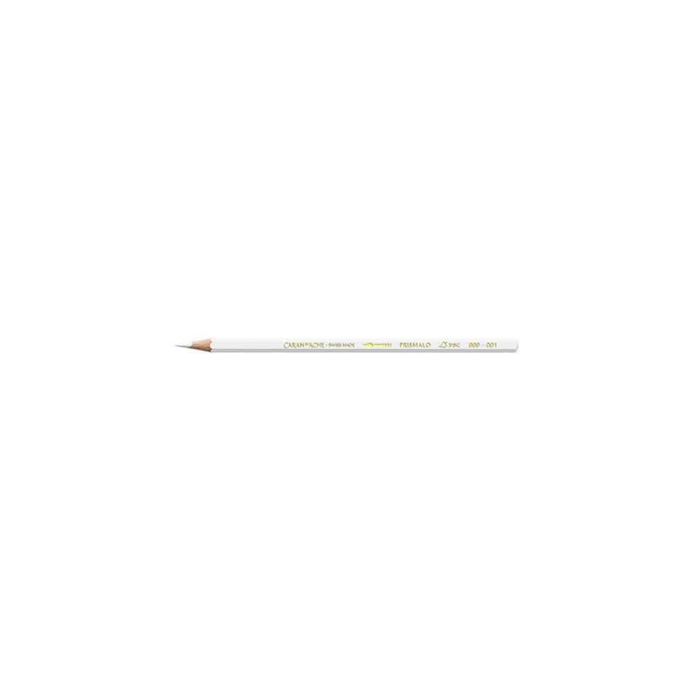 CARAN D'ACHE Crayon de couleur Prismalo, blanc