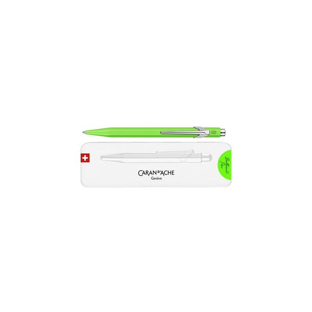 CARAN D'ACHE Stylo à bille 849 POPLINE FLUO, vert