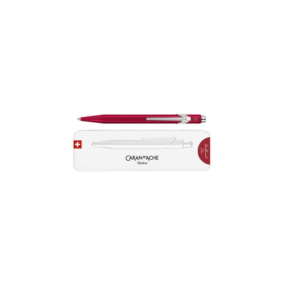 CARAN D'ACHE Stylo à bille 849 Colormat-X, rouge