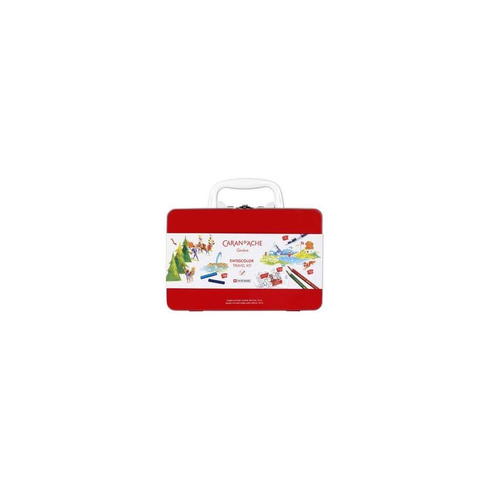 CARAN D'ACHE Travel Kit SWISSCOLOR, dans une mallette