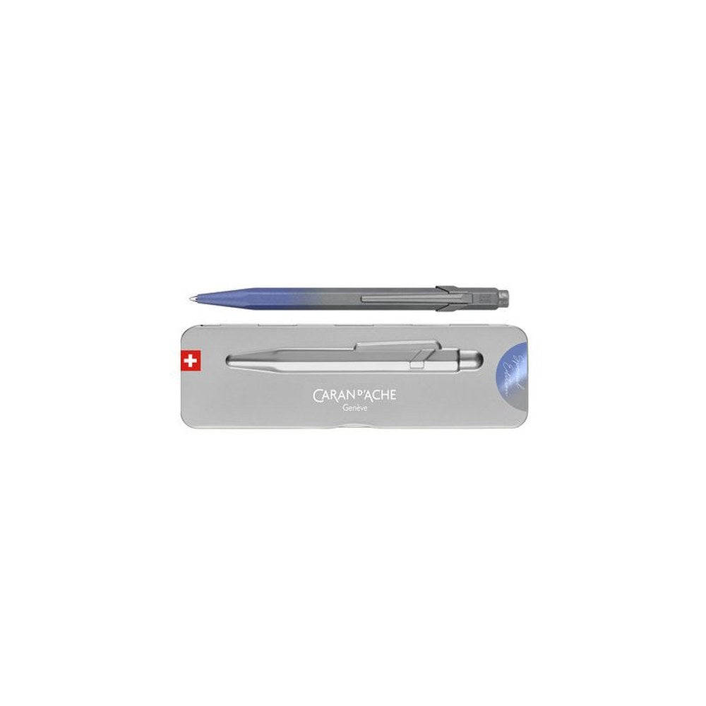 CARAN D'ACHE Stylo à bille rétractable 849 Bleu Orage