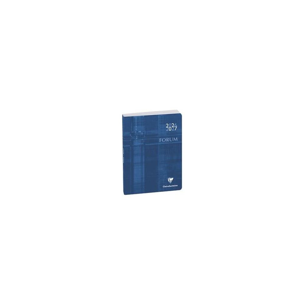 Clairefontaine Agenda scolaire FORUM Metric, 2026/2027, bleu