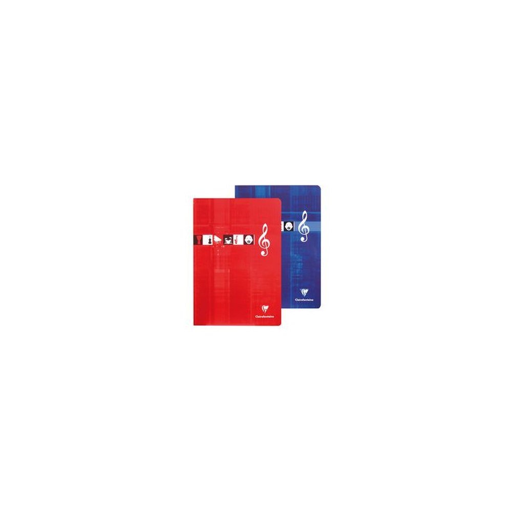 Clairefontaine Cahier piqûre Musique & Chant, A4, 48 pages