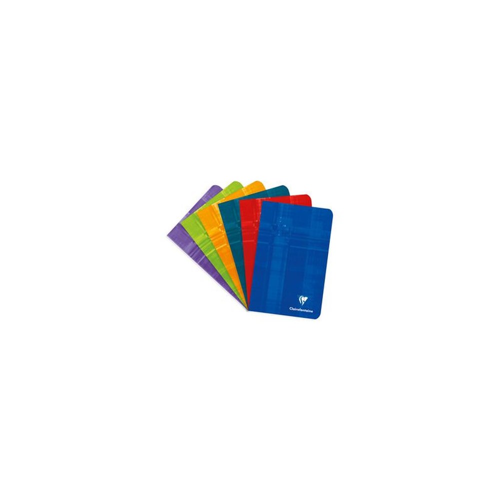 Clairefontaine Carnet piqûre, 110 x 170 mm, ligné 7 mm
