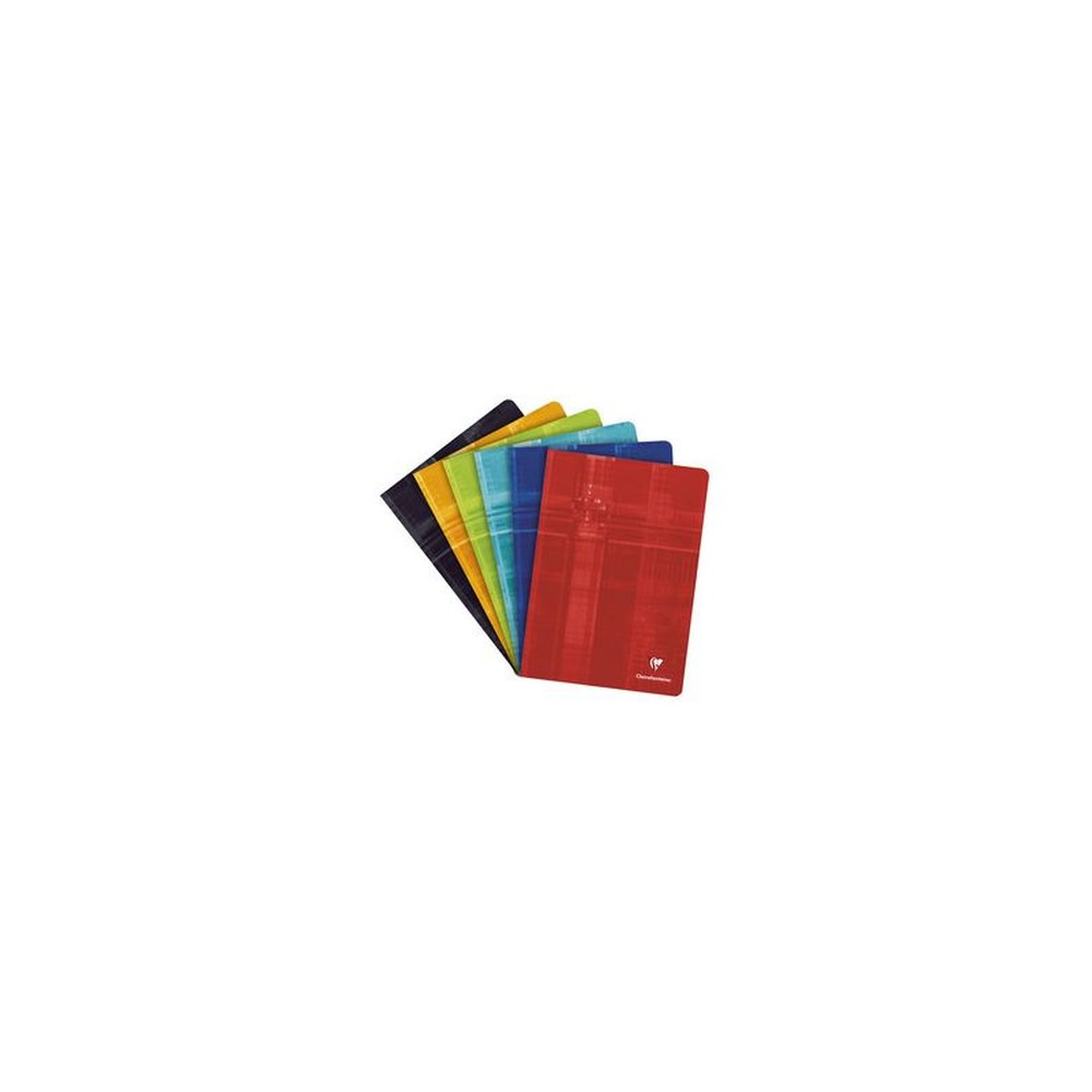 Clairefontaine Cahier piqûre, A4, 80 pages, quadrillé 10x10 x10