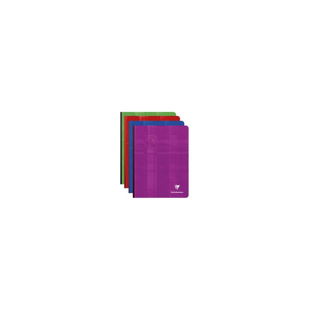 Clairefontaine Cahier broché, 170 x 220 mm, 192 pages, séyès x5