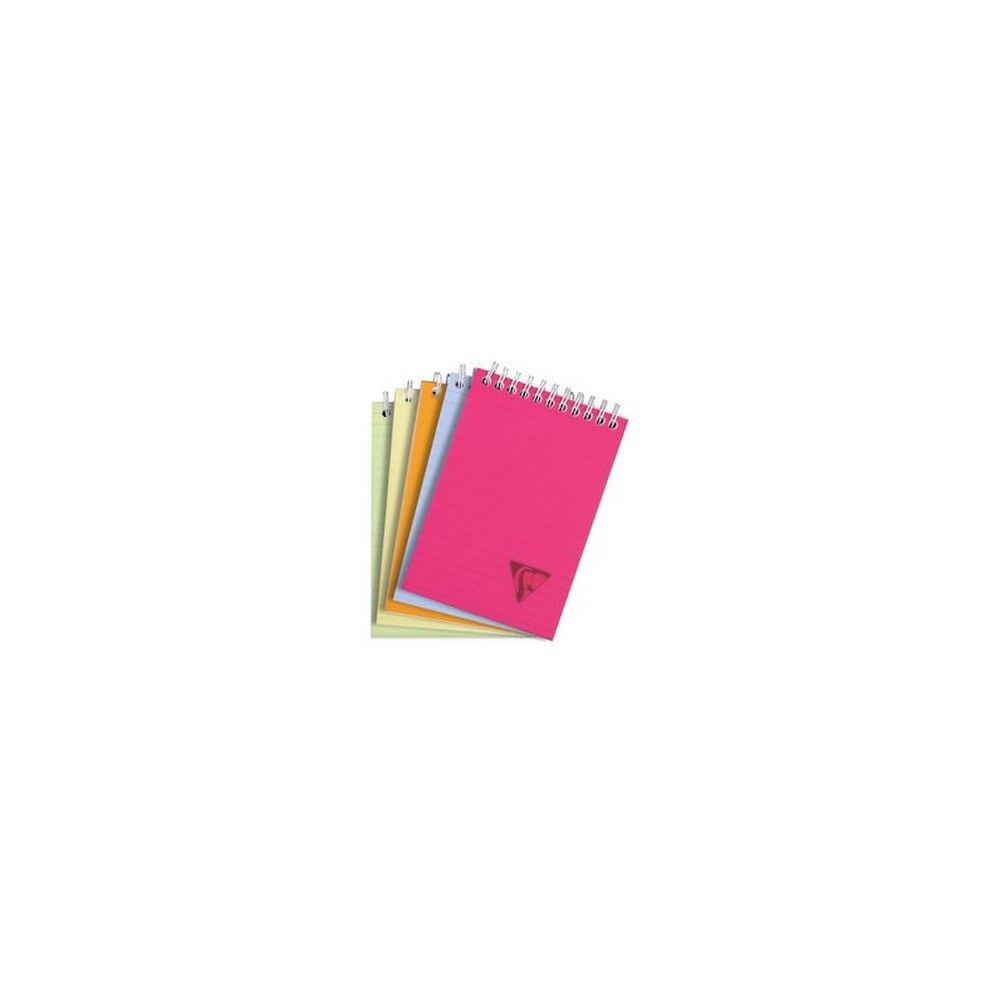 Clairefontaine Bloc reliure intégrale LINICOLOR, A6, 5/5 x5
