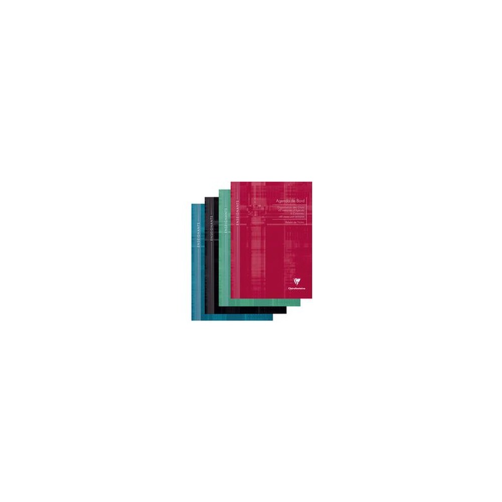 Clairefontaine Agenda de bord non millésimé, A4, 144 pages
