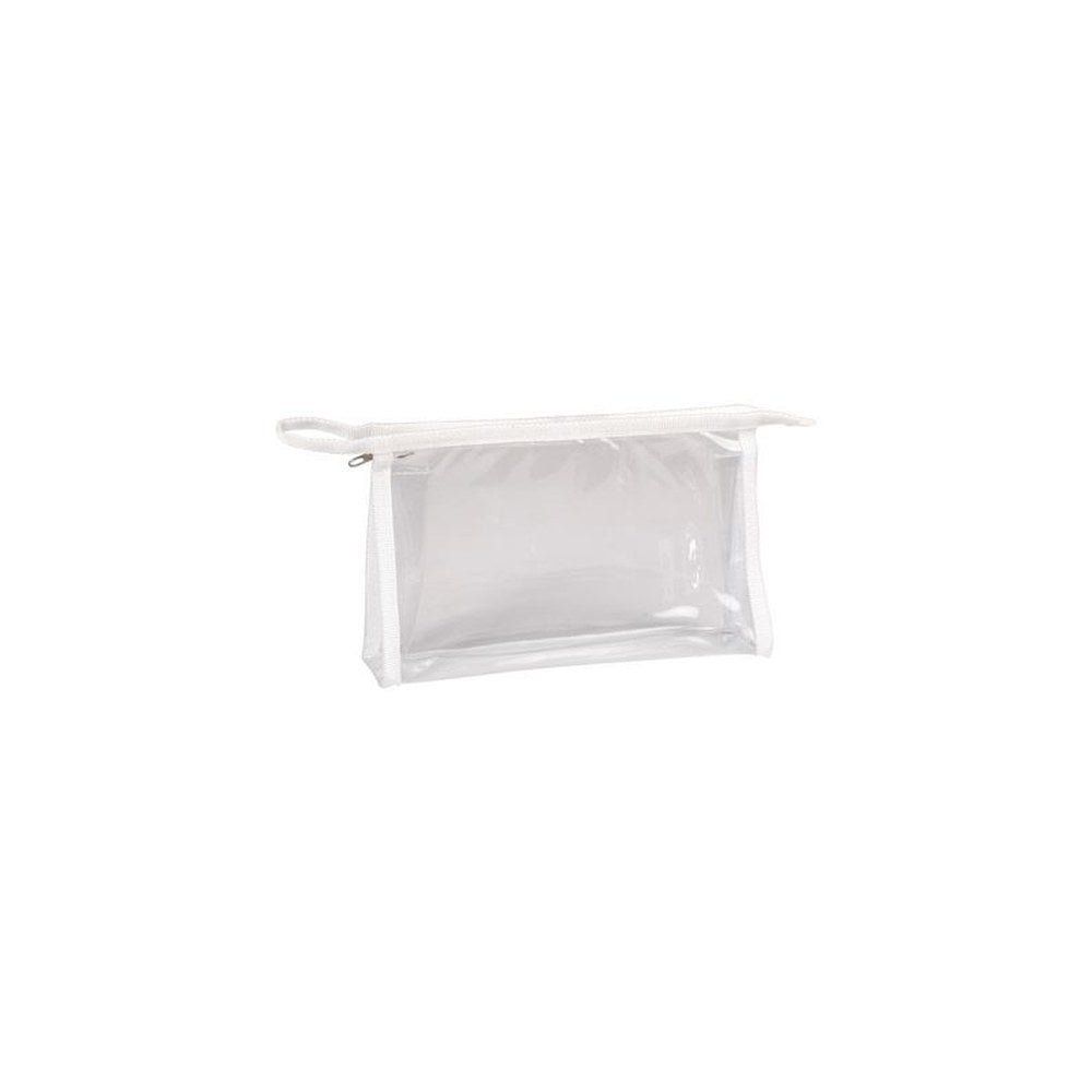 Clairefontaine Trousse rectangulaire, plastique, transparent