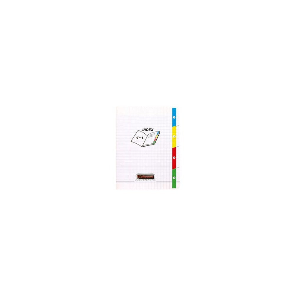 Calligraphe Cahier 4 index 8000 POLYPRO, 170 x 220 mm