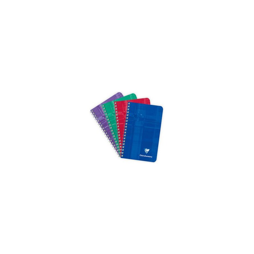 Clairefontaine Carnet à spirale, 75 x 120 mm, uni