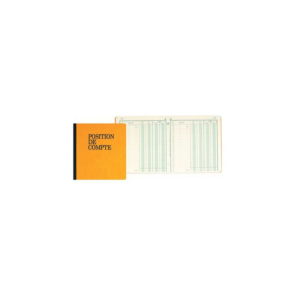 EXACOMPTA Piqûre "Position de compte", 210 x 190 mm