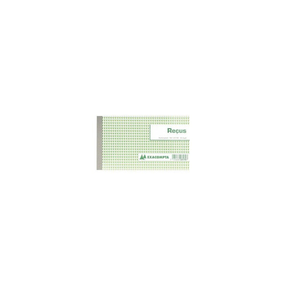 EXACOMPTA Manifold "Reçus", 105 x 180 mm, dupli