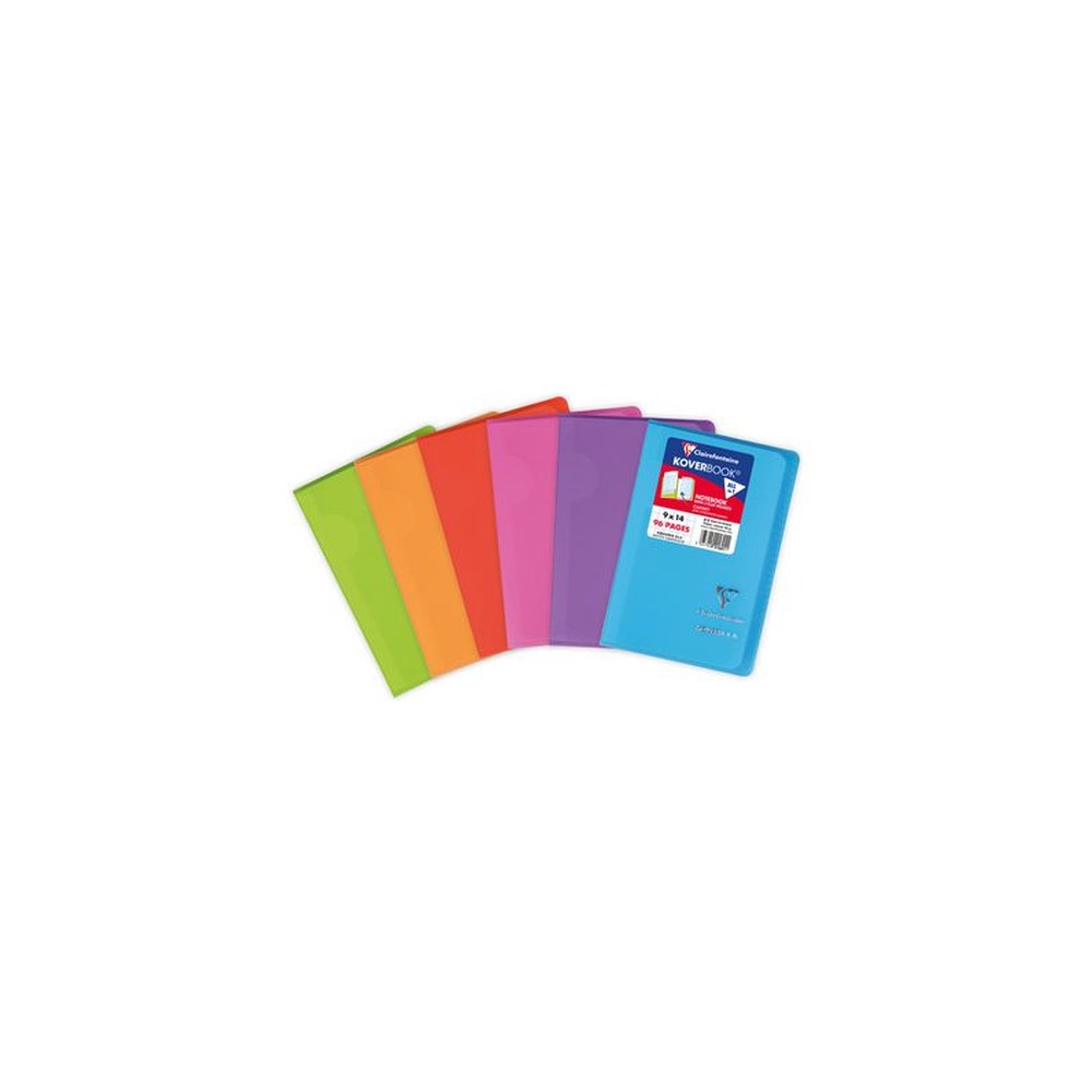 Clairefontaine Carnet piqûre KOVERBOOK, 90 x 140 mm x10