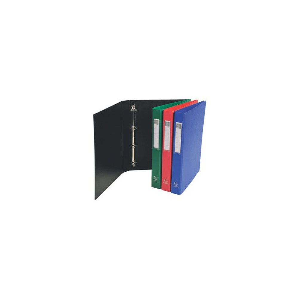 EXACOMPTA Classeur à anneaux, PP, 2 anneaux, A4, gris